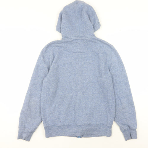 Tommy Hilfiger Unisex Blue Full Zip Hoodie, Size S