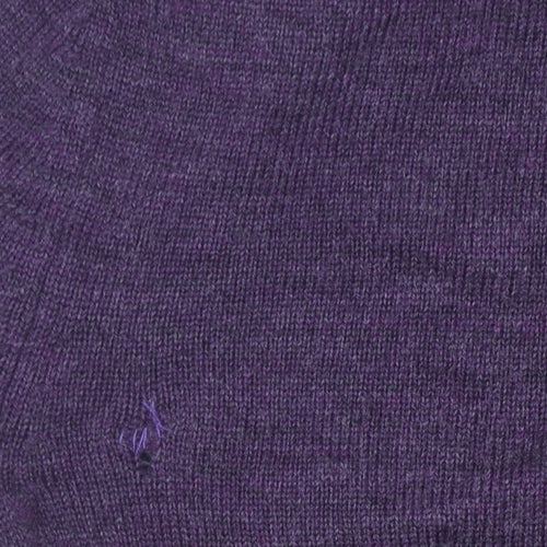 Gap Women's Purple Roll Neck Knit Jumper, Size 2XS