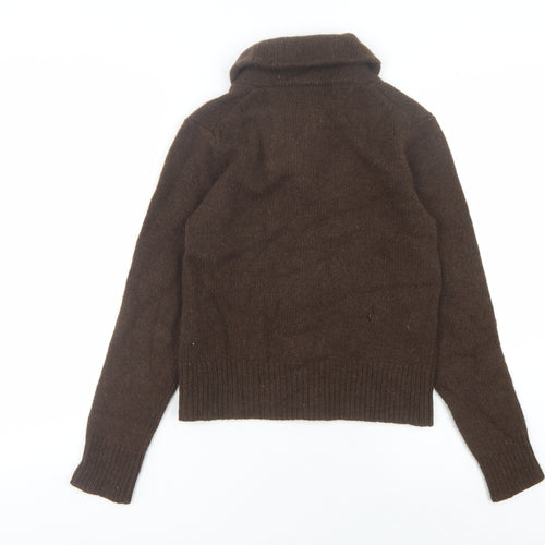 Ralph Lauren Women's Brown Cashmere Wool Jumper Medium