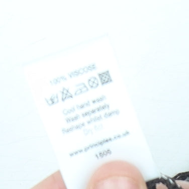 Principles Women's Black Crochet Cardigan Size L