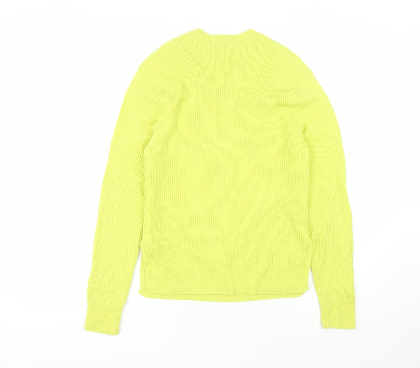 Marks and Spencer Women's Yellow Pullover Jumper, M