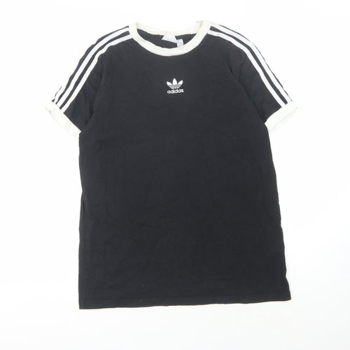 Adidas Women's Black T-Shirt Size 10 Basic Style