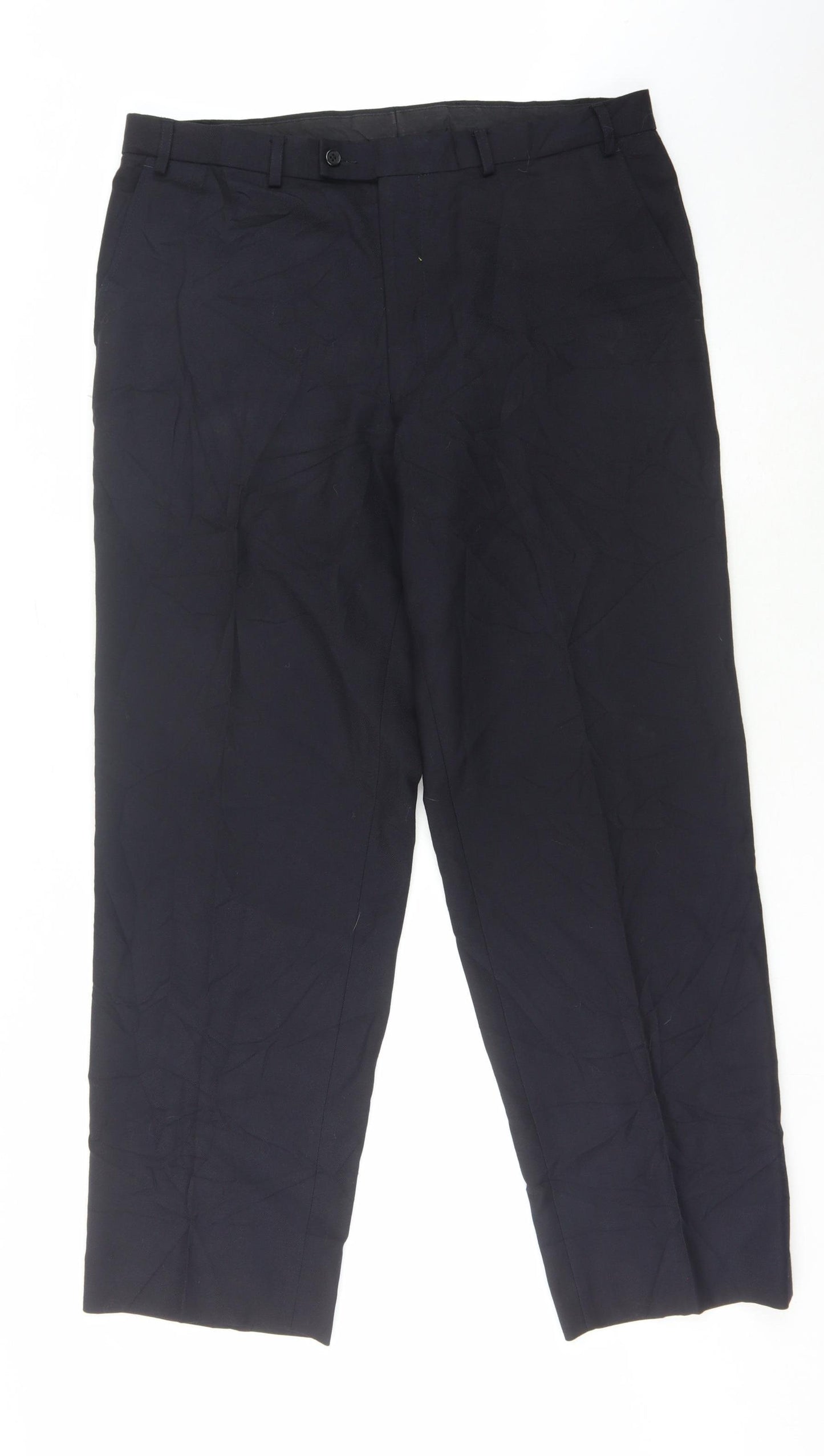 Slaters Men's Black Trousers Size 38R