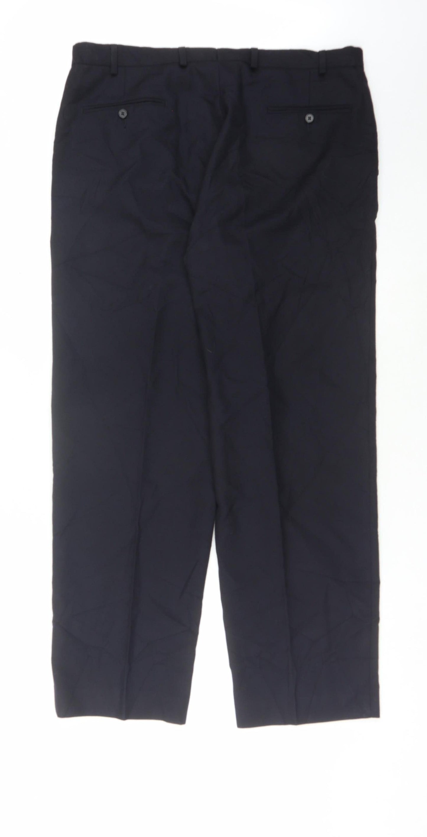 Slaters Men's Black Trousers Size 38R