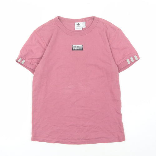 Adidas Women's Pink XS T-Shirt, Casual Comfort