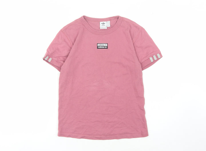 Adidas Women's Pink XS T-Shirt, Casual Comfort