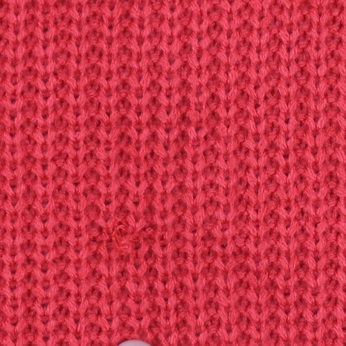 Brax Women's Red Knit Jumper Dress, Long Sleeve, V-Neck