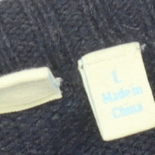 JoJo Maman Bébé Blue Christmas Jumper L