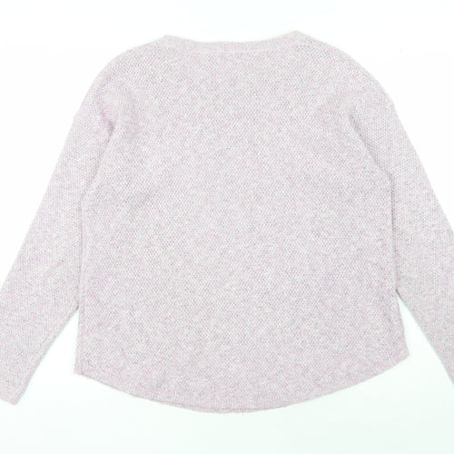 Fat Face Women's Pink Pullover Jumper, UK 12