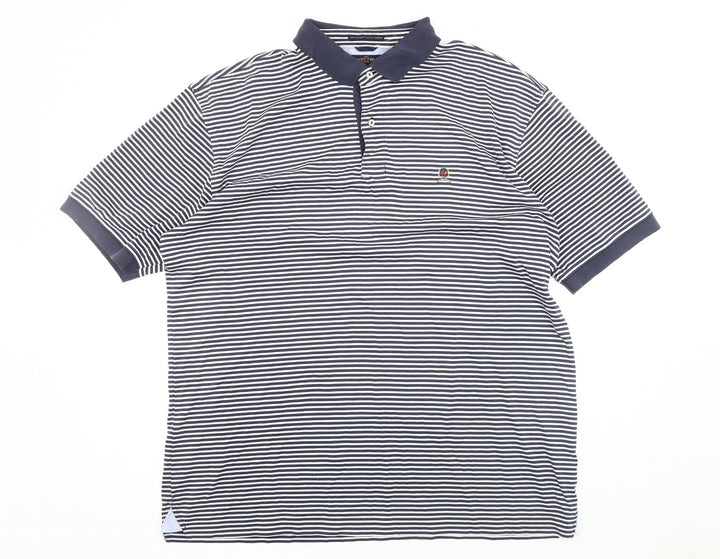 Tommy Hilfiger Men's Multicoloured Striped Polo XL