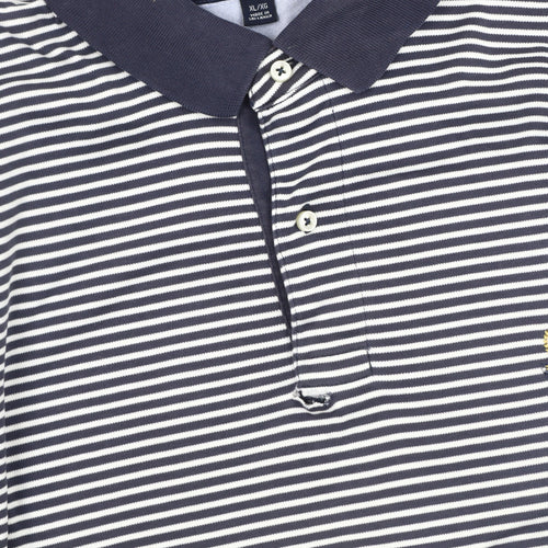 Tommy Hilfiger Men's Multicoloured Striped Polo XL