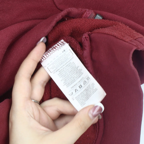 Adidas Women's Red Hooded Jacket S, Casual Wear
