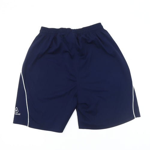 Le Coq Sportif Men's Blue Athletic Shorts M
