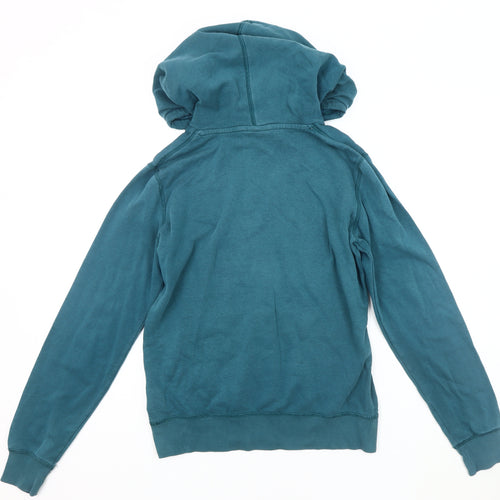 Nike Men's Blue Pullover Hoodie Size S Sports Logo