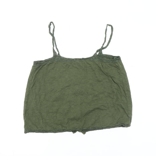 Fat Face Women's Green Tank Top Size 10 - Casual Style