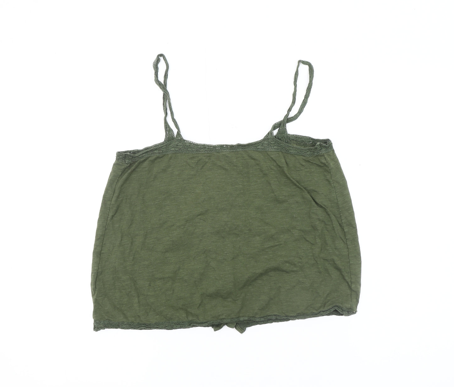 Fat Face Women's Green Tank Top Size 10 - Casual Style