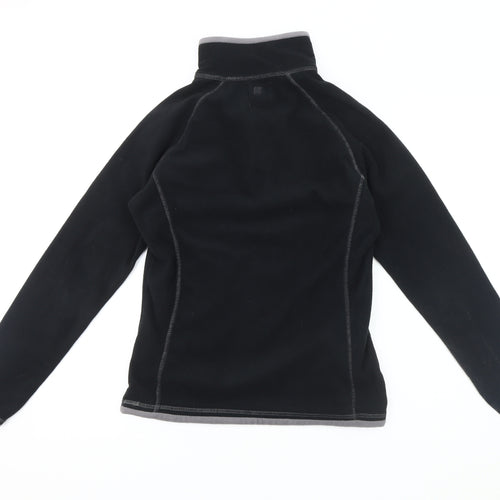 Mountain Warehouse Women's Black Fleece Sweatshirt, Size 8