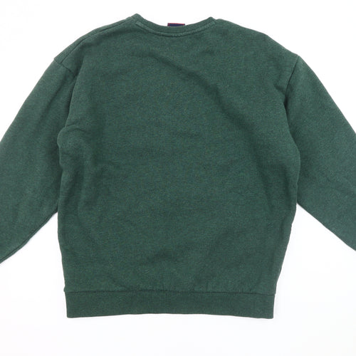 Superdry Men's Green Pullover Sweatshirt XS