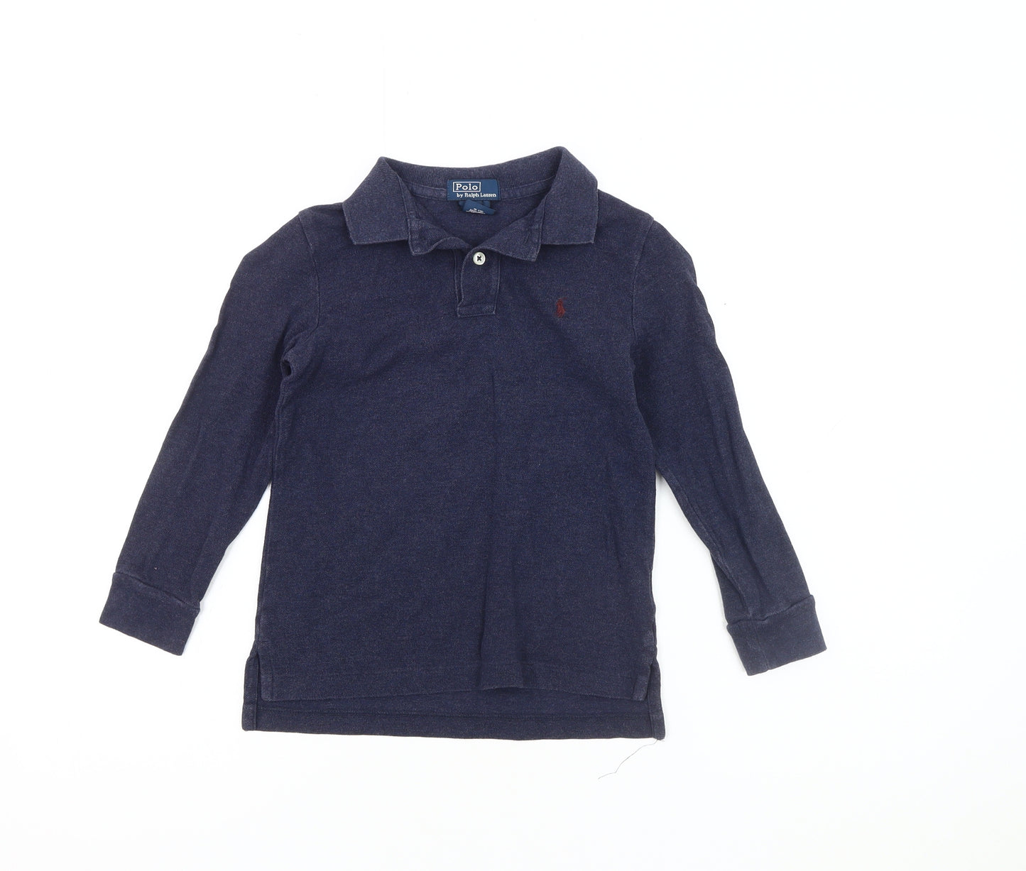Ralph Lauren Boys Blue Polo Shirt Size 5 Years
