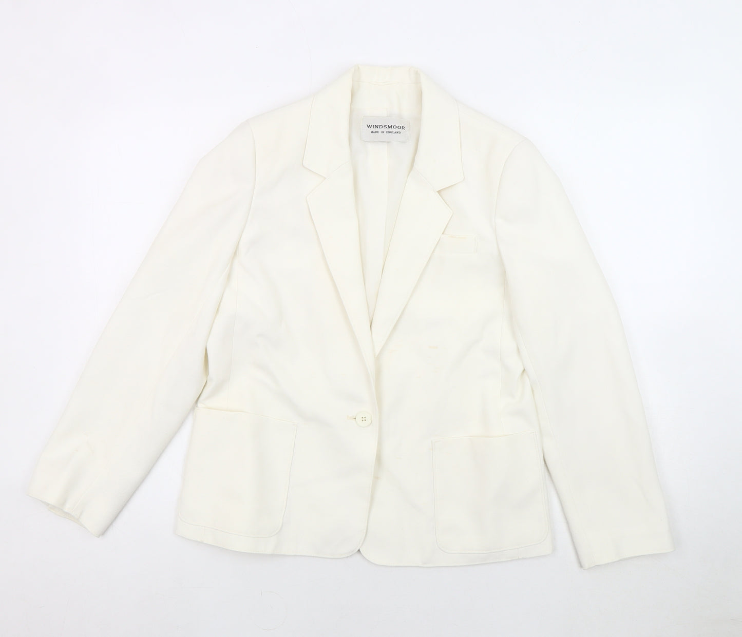 Windsmoor Women's Blazer White Size 10