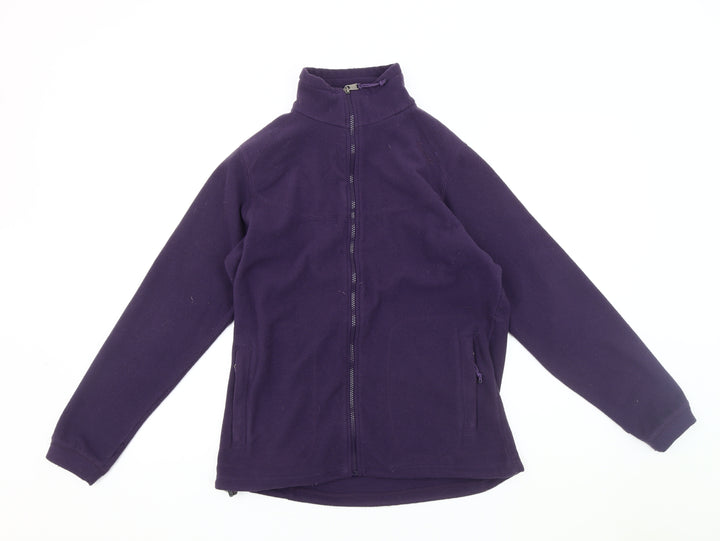Tog 24 Women's Purple Fleece Jacket Size 10/12