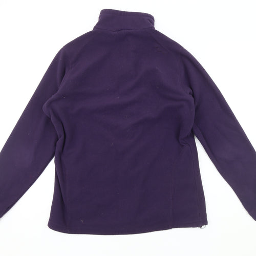 Tog 24 Women's Purple Fleece Jacket Size 10/12