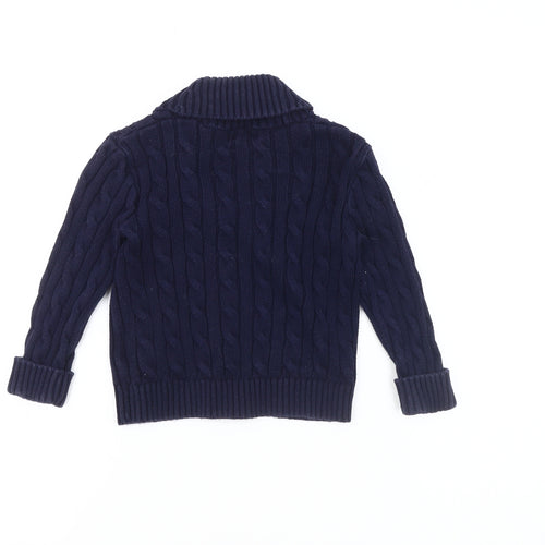 Ralph Lauren Unisex Blue Cardigan 24 Months