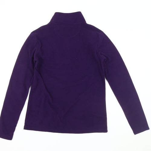 Peter Storm Women's Purple Fleece Pullover Sweatshirt