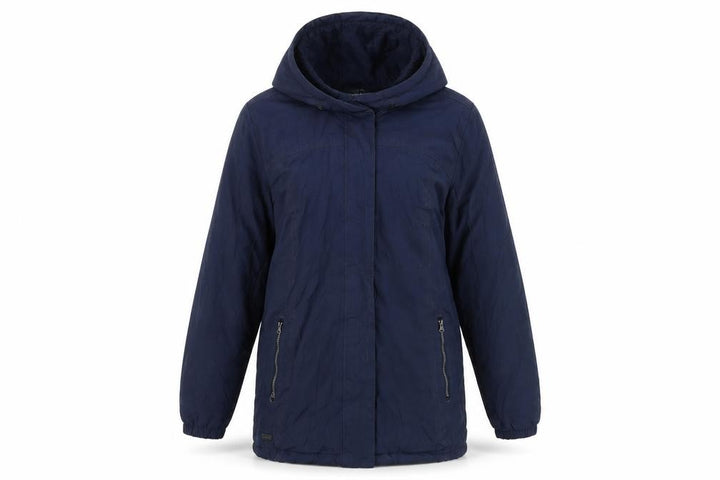 Regatta Women's Blue Hooded Parka Jacket Size 10
