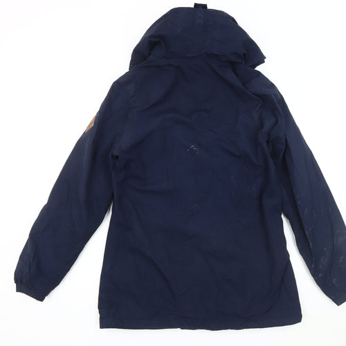 Regatta Women's Blue Hooded Parka Jacket Size 10