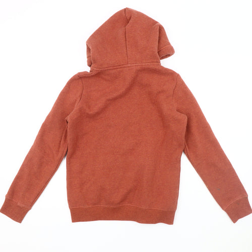 Superdry Women's Red Hooded Jacket Size 10