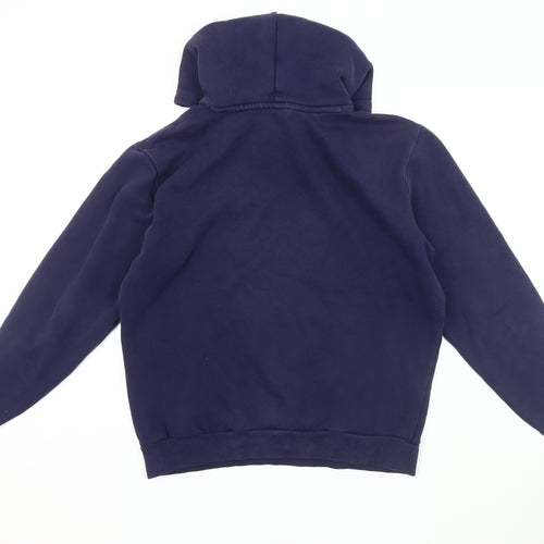 Puma Men's Blue Hoodie, Size S, Pullover Style