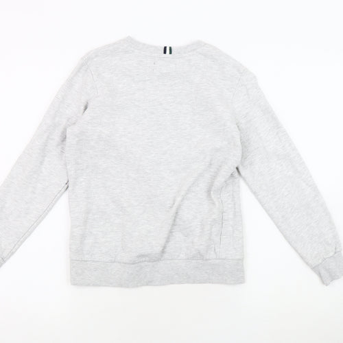 Jack & Jones Boys Grey Pullover Sweatshirt, Size 12 Years