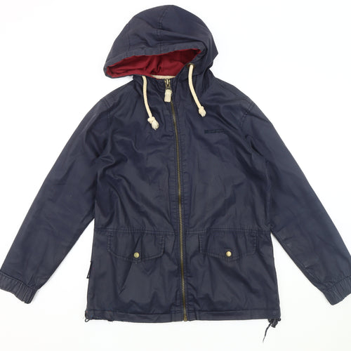 Mountain Warehouse Women's Blue Parka Jacket Size 8