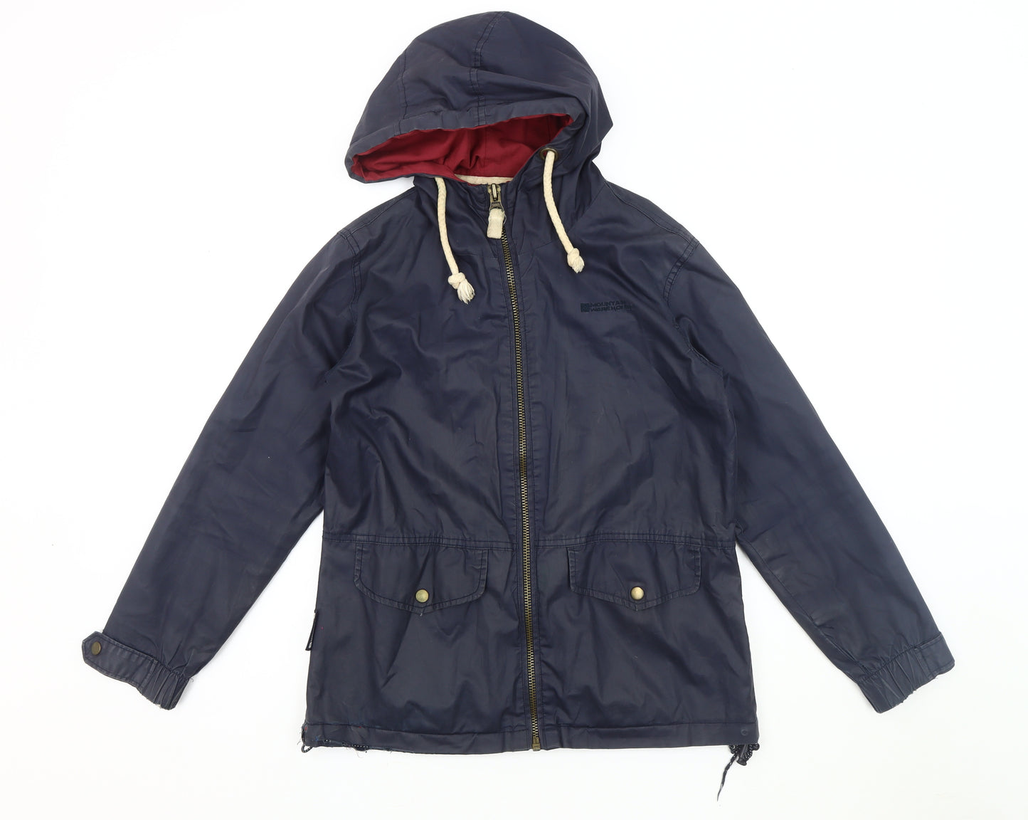 Mountain Warehouse Women's Blue Parka Jacket Size 8