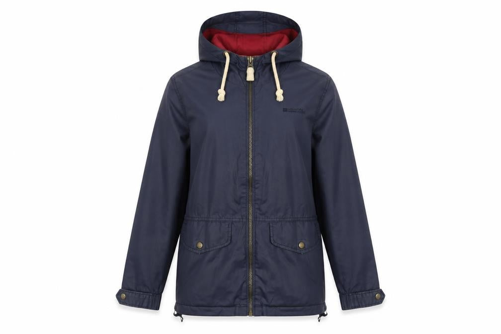 Mountain Warehouse Women's Blue Parka Jacket Size 8