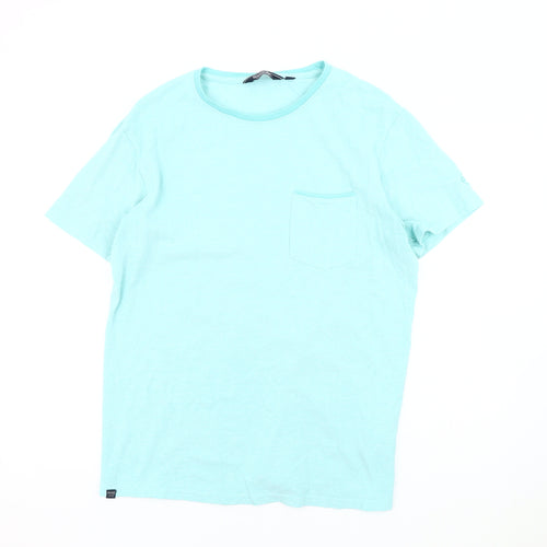 Regatta Men's Blue Crew Neck Short Sleeve T-Shirt L