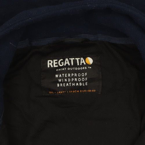 Regatta Men's Blue Waterproof Fleece Jacket 2XL