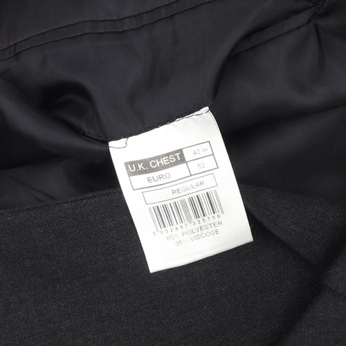 Thomas Nash Men's Grey Blazer, 42 Regular Jacket