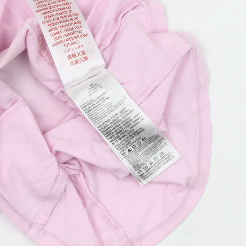 Converse Girls Pink Graphic T-Shirt, 24 Months