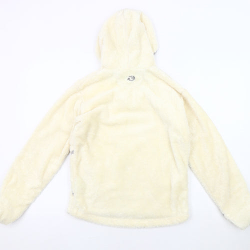 Sprayway Girls' Ivory Fleece Jacket, Size 10-11, Winter