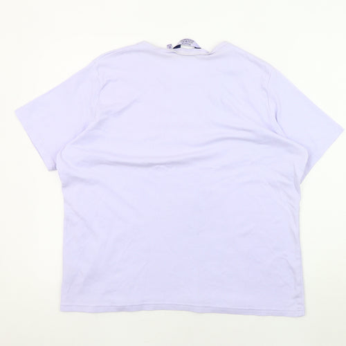 Honor Millburn Women's Purple Embroidered T-Shirt 22-24