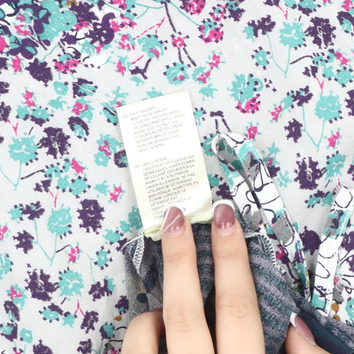 White Stuff Women's Multicoloured Shift Dress Size 8