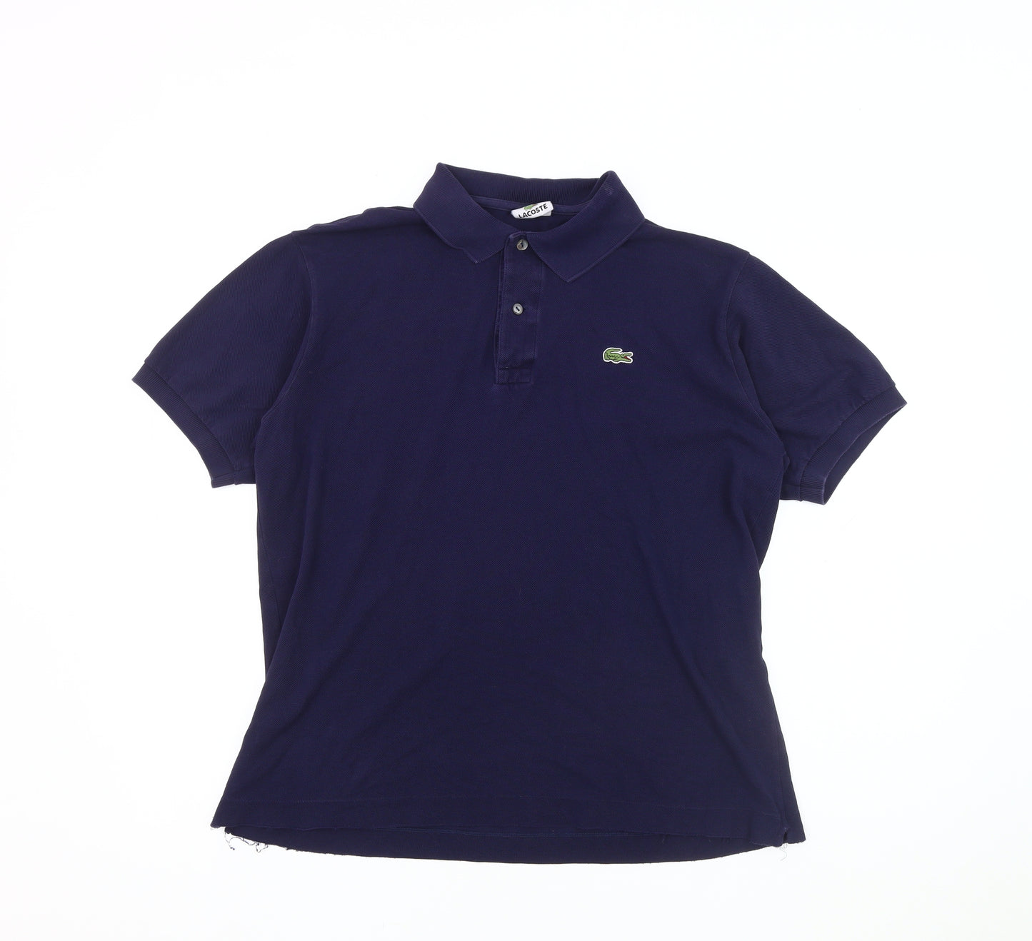 Lacoste Men's Blue Polo Shirt Size M, Casual Solid Style
