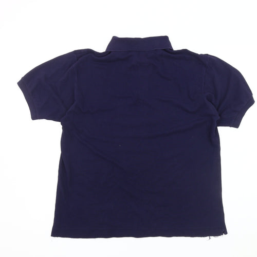 Lacoste Men's Blue Polo Shirt Size M, Casual Solid Style