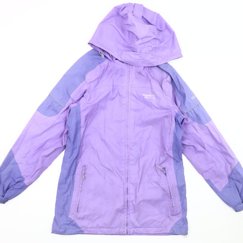 Regatta Women's Purple Rain Coat Size 8 Waterproof