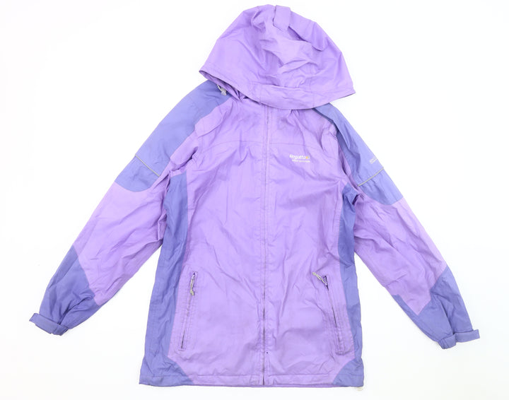 Regatta Women's Purple Rain Coat Size 8 Waterproof