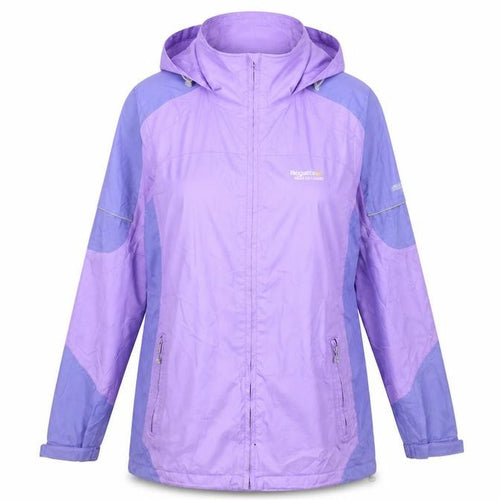 Regatta Women's Purple Rain Coat Size 8 Waterproof