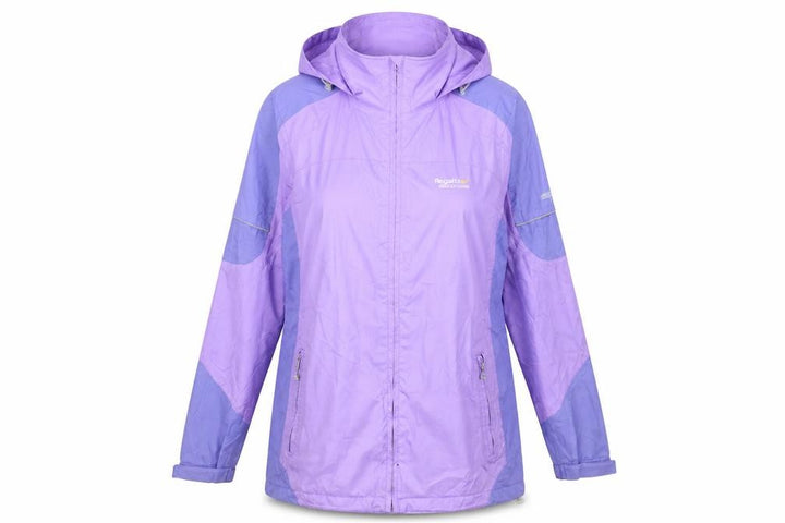 Regatta Women's Purple Rain Coat Size 8 Waterproof