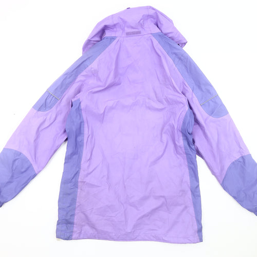 Regatta Women's Purple Rain Coat Size 8 Waterproof
